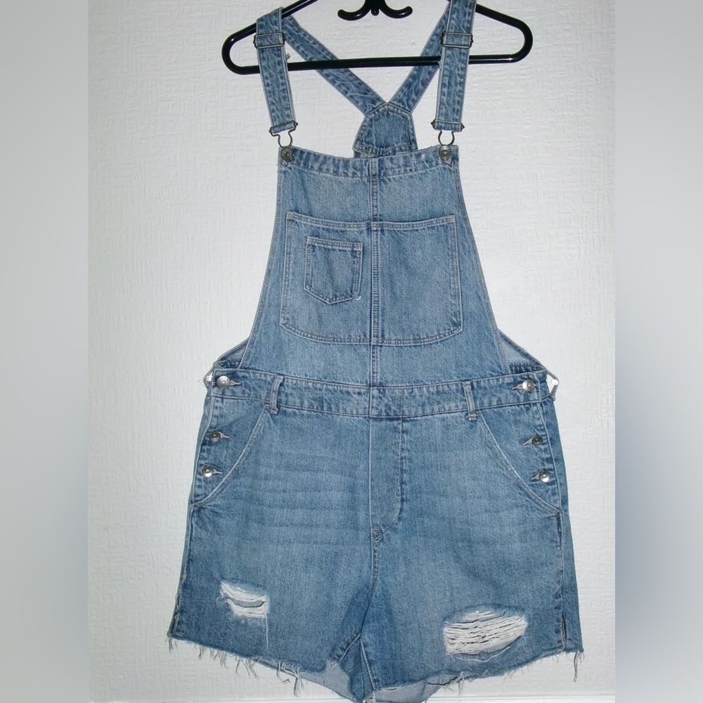 Old Navy Blue Denim Overalls